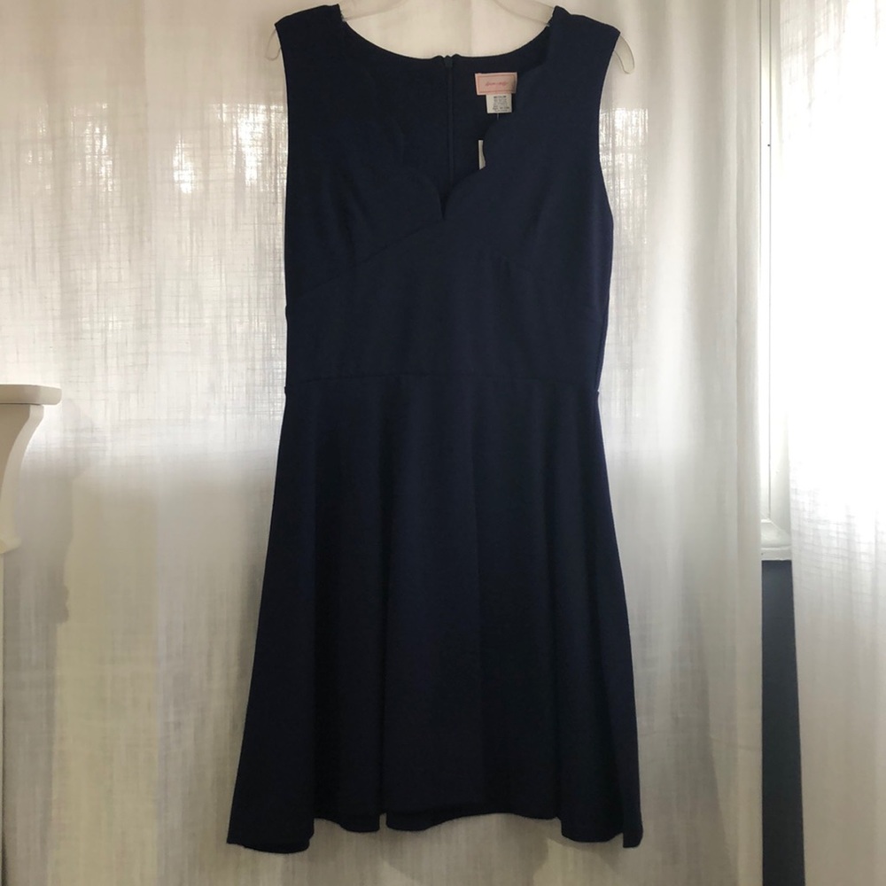 Blue dress